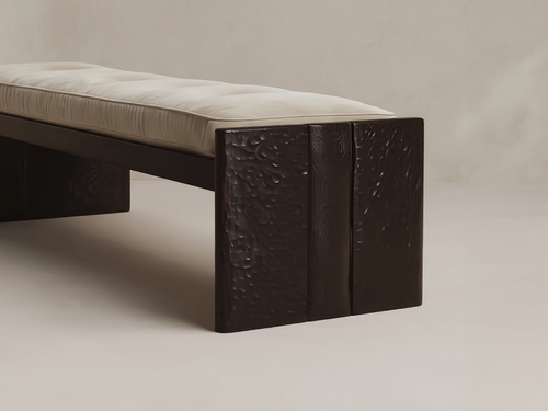 GALERIE NAINOA IKE BENCH 02 W72" x D20" x H18"