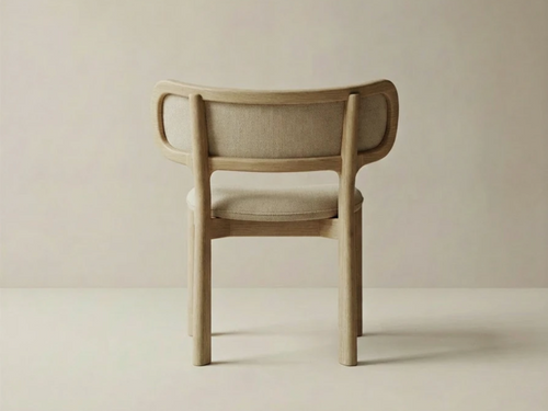 GALERIE NAINOA DINING CHAIR 04 W25.5" x D20.25" x H29.25" x SH17.75"