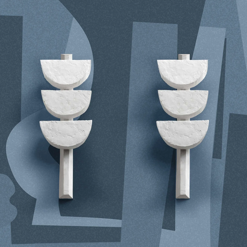 MARTIN HUXFORD NEWLYN SCONCE H26" x W7.75" x D4.25"
