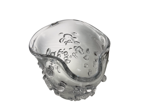ALEXA LIXFELD STARDUST VASE / CRYSTAL Ø10.2" x H11.8"