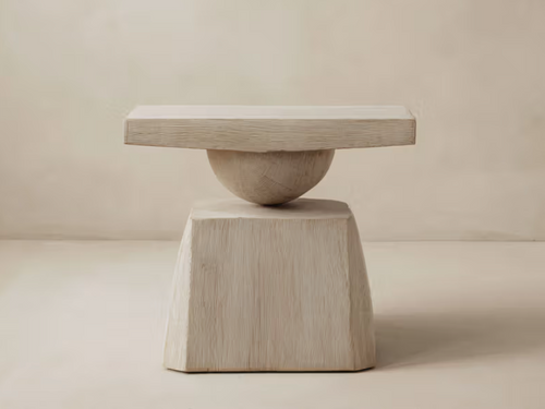 GALERIE NAINOA KEANU SIDE TABLE 02 W24.75" x D15.75" x H20.25"