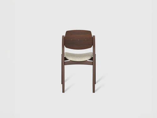 LUTECA DANESA DINING CHAIR W21" x D23.5" x H34.5" x SH19"