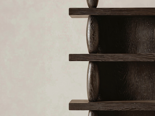 GALERIE NAINOA IKE BOOKSHELF 03 W48" x D15.75" x H47.25"