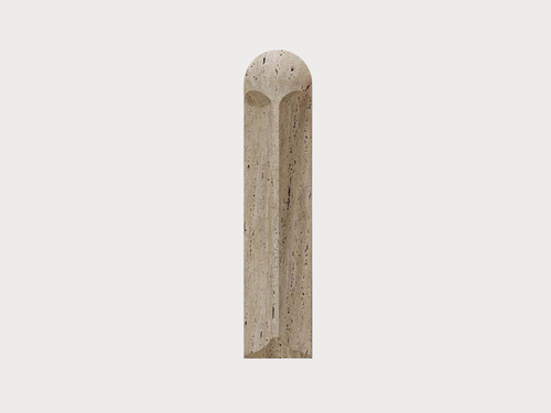 JAN GARNCAREK BABA SCONCE / STONE W4" x D3.5" x H19"