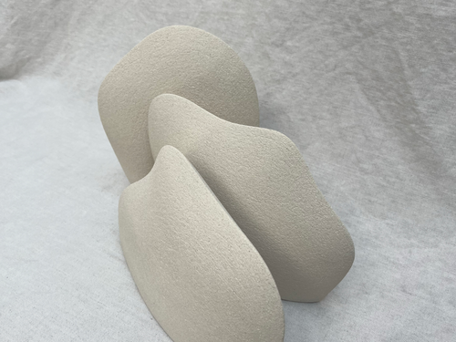 ATELIER BRAY-DEPERNE ORIGINS XVIII SCULPTURE SET OF 3