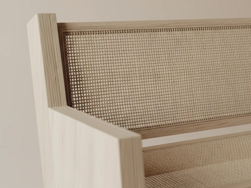 GALERIE NAINOA KEANU BENCH 03 W49.5" x D39" x H37.5" x SH17.75"