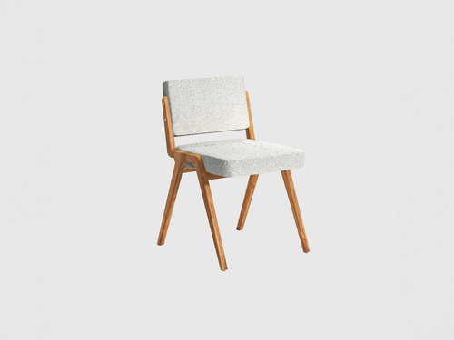 LUTECA EUGENIO DINING SIDE CHAIR W20.5" x D21.75" x H32.75" x SH18.75"