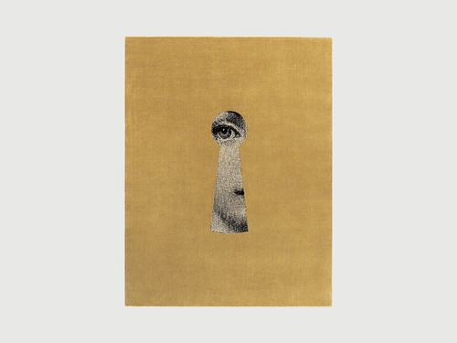CC-TAPIS FORNASETTI SERRATURA RUG 7'5" x 9'8"