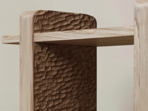 GALERIE NAINOA IKE BOOKSHELF 02 W47.25" x D15.75" x H63"