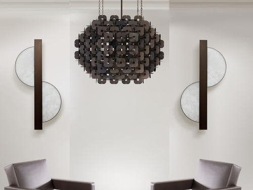 MARTIN HUXFORD REFLECT WALL SCONCE H28.75" x W14.25" x D1.75"