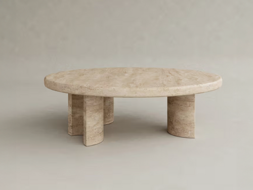 GALERIE NAINOA LIRA COFFEE TABLE 01 Ø43.25" x H13.75"
