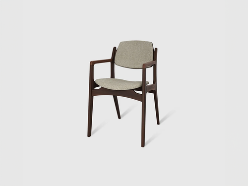 LUTECA DANESA DINING ARMCHAIR W21.75" x D23.5" x H34.5" x SH19"