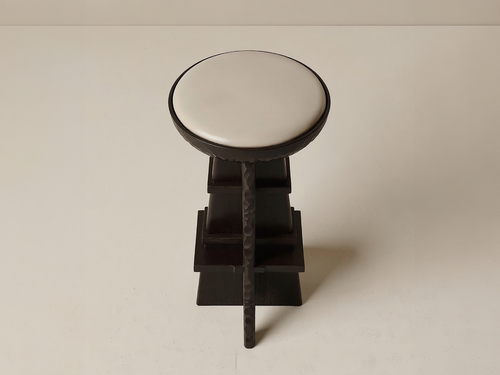 GALERIE NAINOA IKE BARSTOOL 01 W17" x D17" x H30"