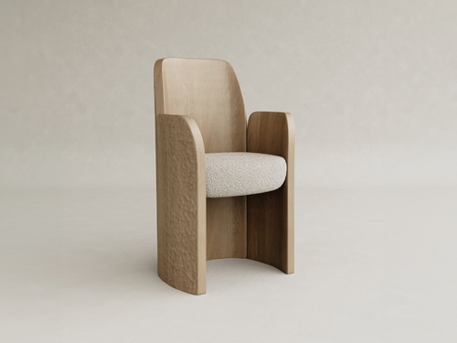 GALERIE NAINOA AURA DINING CHAIR 02 W21.75" x D19.5" x H33.75" x SH18.75"