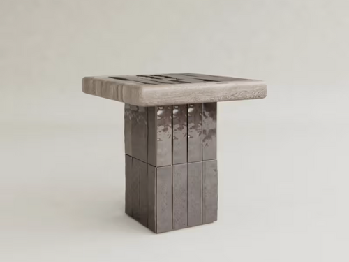 GALERIE NAINOA LUME SIDE TABLE 01 W22" x D22" x H22.5"
