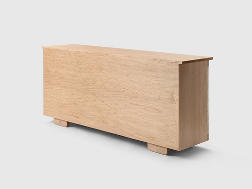 LUTECA WOVEN CREDENZA / 3 DOOR W66.5" x D20.5" x H29.5"
