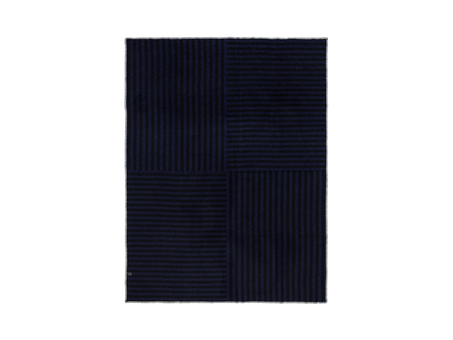 BLACKSAW SERRA THROW / MIDNIGHT MELANGE & BLACK W59" x L79"