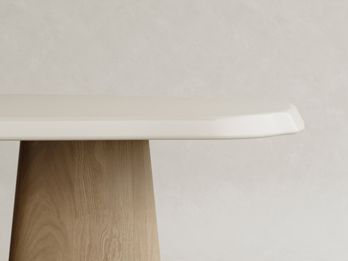 GALERIE NAINOA AURA DINING TABLE 01 W94.5" x D51.75" x H30"