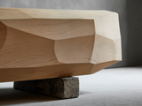 Load image into Gallery viewer, COLLECTION PARTICULIERE ORB BENCH / CEDAR L60&quot; x W18&quot; x H18&quot;
