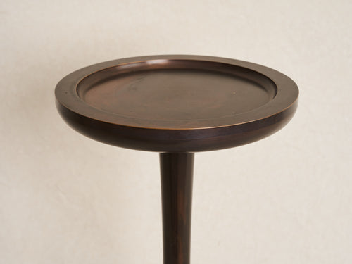 MICHAEL VERHEYDEN GY TABLE / PATINATED BRONZE Ø11" x H22"