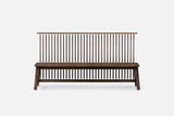 Load image into Gallery viewer, DE LA ESPADA STUDIOILSE BENCH WITH BACK
