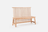 Load image into Gallery viewer, DE LA ESPADA STUDIOILSE BENCH WITH BACK

