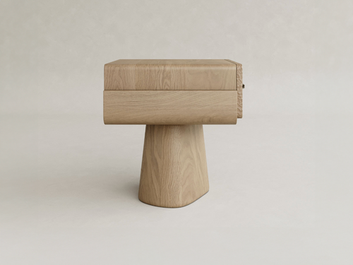 GALERIE NAINOA AURA BEDSIDE TABLE 01 W18.75" x D18.75" x H19.75"