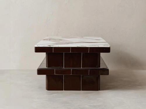 GALERIE NAINOA ARDEN COFFEE TABLE 01 W53.25" x D23.75" x H15"