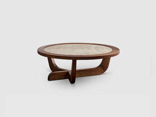 LUTECA CP3 COFFEE TABLE Ø43" x H15.5"