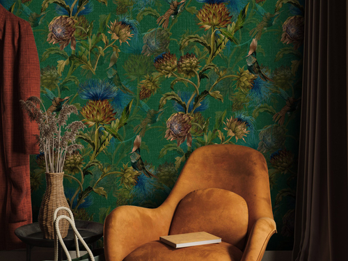 PASCALE RISBOURG WILD ARTICHOKES WALLPAPER