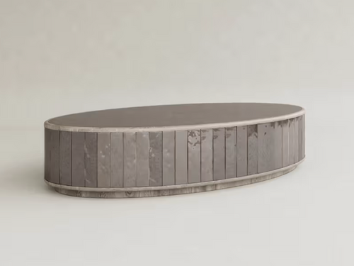 GALERIE NAINOA LUME COFFEE TABLE 04 W59.25" x D31.5" x H12.75"