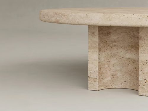 GALERIE NAINOA LIRA COFFEE TABLE 01 Ø43.25" x H13.75"