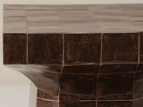 GALERIE NAINOA ARDEN SIDE TABLE 01 W22.5" x D22.5" x H19.5"