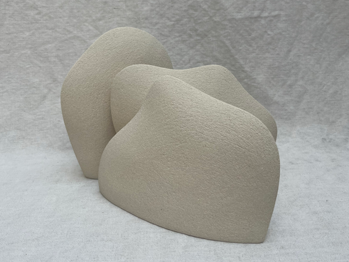 ATELIER BRAY-DEPERNE ORIGINS XVIII SCULPTURE SET OF 3