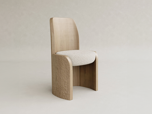 GALERIE NAINOA AURA DINING CHAIR 01 W21.75" x D19.5" x H33.75" x SH18.75"