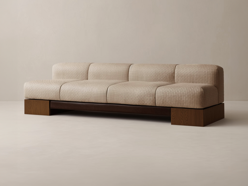 GALERIE NAINOA ARDEN SOFA 01 W92.25" x D36.75" x H28.5" x SH17.5"