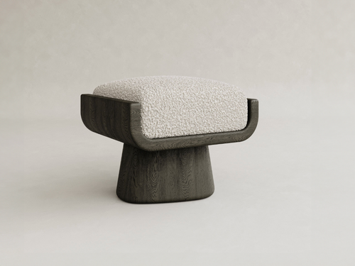 GALERIE NAINOA AURA STOOL 01 W22.5" x D18.75" x H17.75"