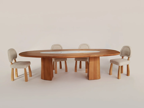 GARCÉ DIMOFSKI DANIEL DINING TABLE W110" x D45" x H29.5"