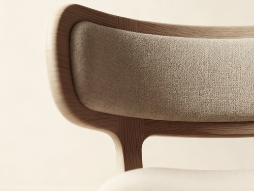 GALERIE NAINOA DINING CHAIR 04 W25.5" x D20.25" x H29.25" x SH17.75"