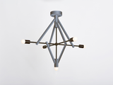 Load image into Gallery viewer, WORKSTEAD LODGE CHANDELIER V H30&quot; x W48” x D6”
