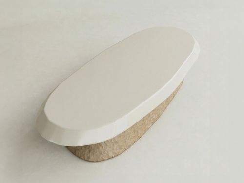 GALERIE NAINOA AURA COFFEE TABLE 02 W59.25" x D25.5" x H12"
