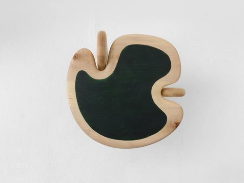 FAYE TOOGOOD PALETTE SIDE TABLE / SAPPHIRE H19.3" x W20.5" x D20.1"