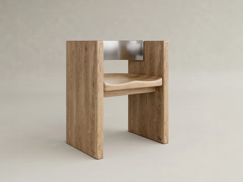 GALERIE NAINOA LIRA CHAIR 01 W23.75" x D18.25" x H28.75" x SH17.75"