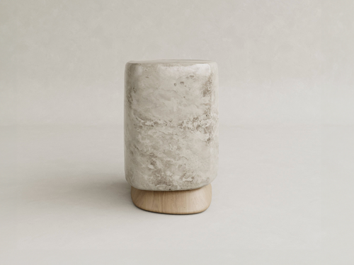 GALERIE NAINOA AURA SIDE TABLE 01 W19.5" x D36.75" x H11.25"