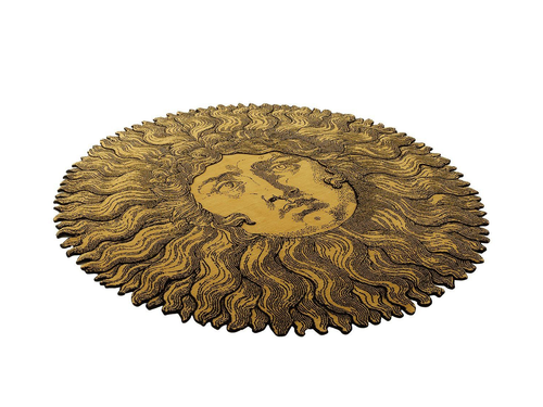 CC-TAPIS FORNASETTI RE SOLE RUG 8'2" x 8'2"