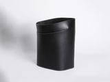 Load image into Gallery viewer, OSCAR MASCHERA TALL LEATHER WASTE BIN  Ø12&quot; x H14.5&quot;
