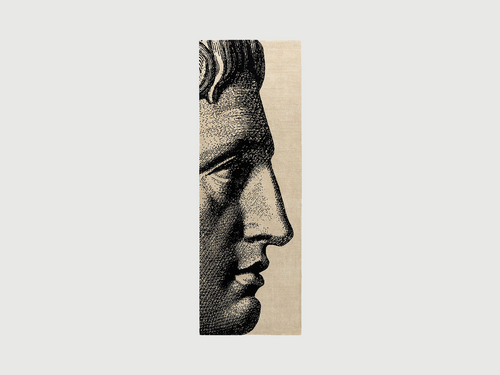 CC-TAPIS FORNASETTI PROFILO RUG 3'3" x 9'8"