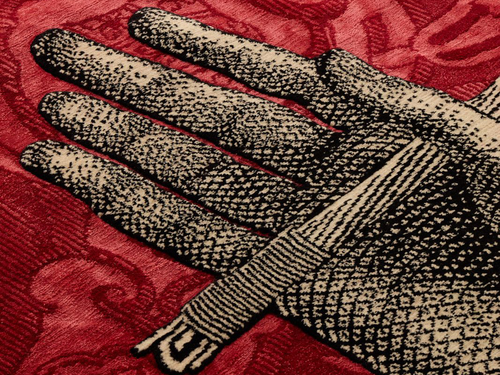 CC-TAPIS FORNASETTI IL GATTIPANNI LIMITED EDITION RUG 7'5" x 9'8"