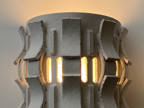 CATHERINE DIX RYTHME WALL LIGHT / MEDIUM NO.14 H8.7" x W8.3" x D4.3"