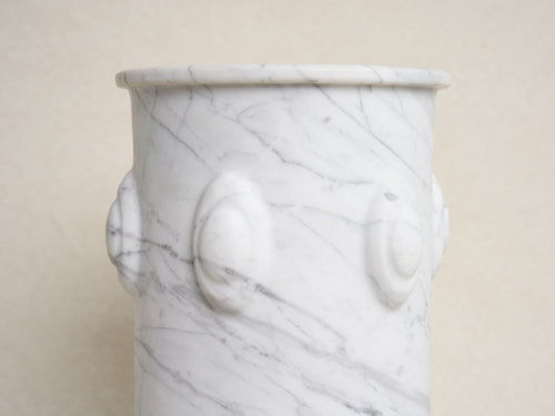 MATTHEW FISHER VESSEL 16 / BIANCO CARRARA Ø8.5" x H14.2"